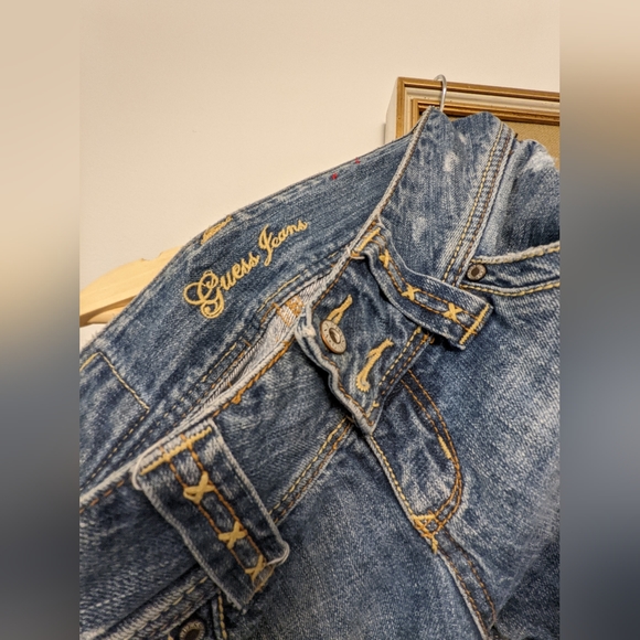 Guess Low Rise Cuffed Y2K Boyfriend style jeans - Picture 2 of 11